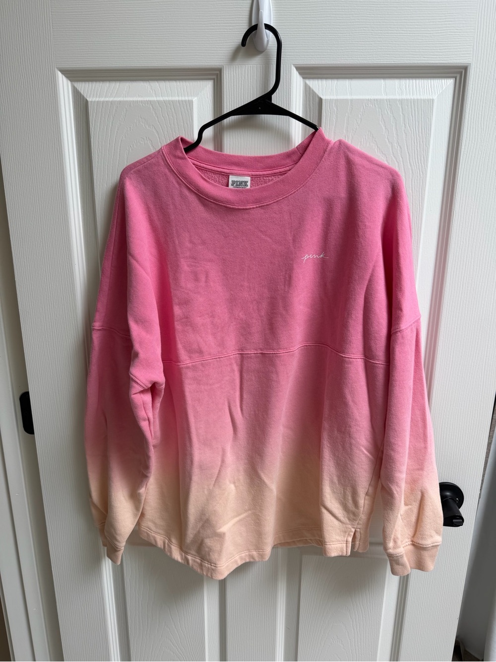 PINK Victoria's Secret Hot Pink Crewneck Sweatshirt